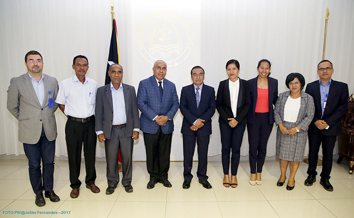 Minister Estanislau da Silva advises President on work undertaken